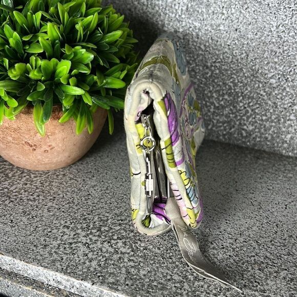 Vera Bradley Trifold Wallet Retired Watercolor - Picture 5 of 5